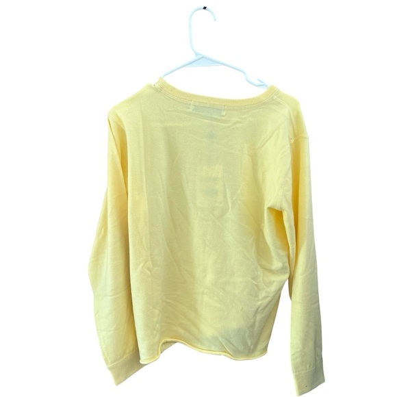 NWT Rumored Butter Yellow Everyday Sweater (XS) – Soft Luxe Minimalist Knit - Picture 7 of 13
